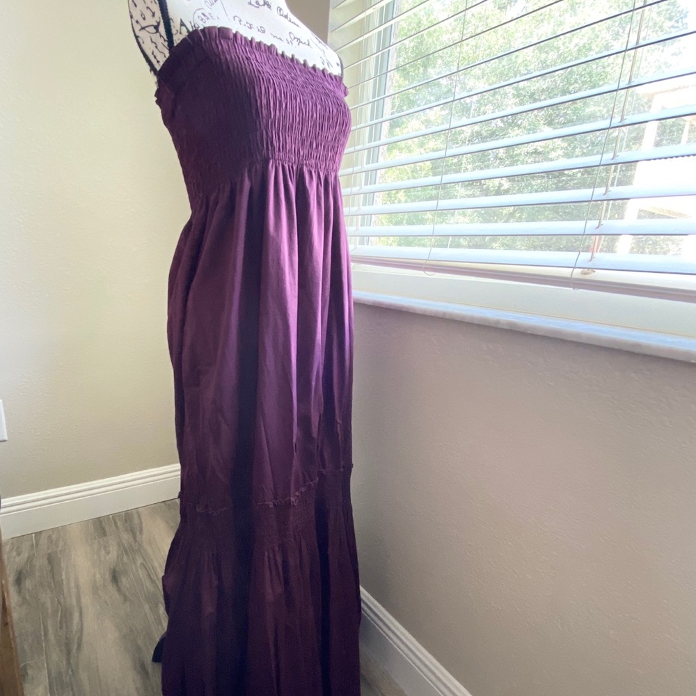 Strapless Maxi dress sz M
